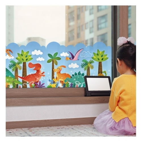 (환타스틱스 스티커)펀빅글라스 알록달록 공룡 FDG-2351