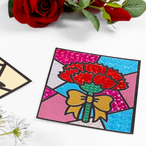 카네이션 포일아트