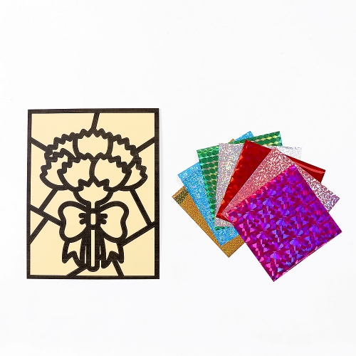 카네이션 포일아트