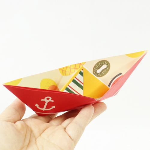 양면 종이접기 배 만들기 종이배 20매 세트 (소,중,대)