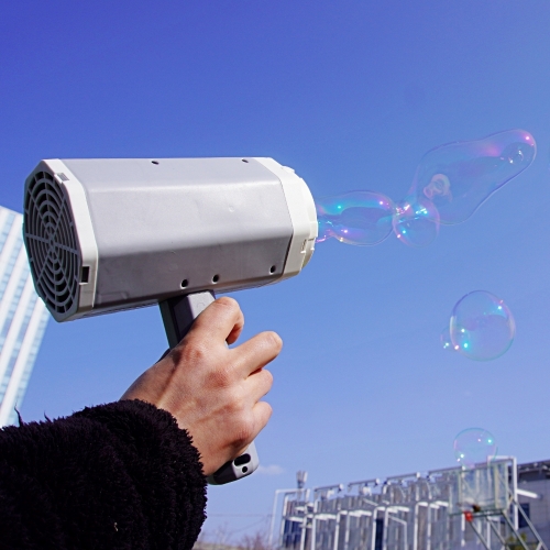 대왕 망치 비눗방울 LED 자동 버블건 비누방울 놀이