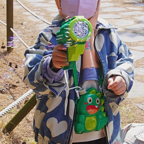 대용량 크로스백 버블건 3종 자동 비눗방울 가방 배낭 비누방울