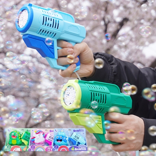 대용량 크로스백 버블건 3종 자동 비눗방울 가방 배낭 비누방울