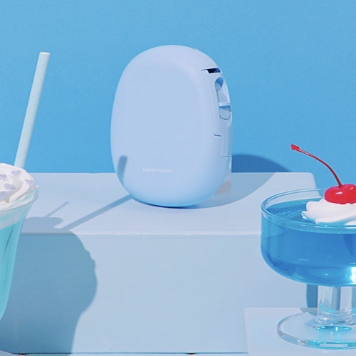 [라벨터치]블루투스 라벨프린터 마로마로 소다블루