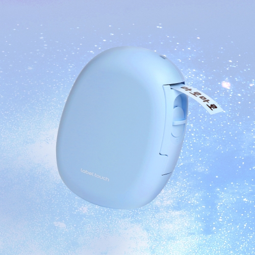 [라벨터치]블루투스 라벨프린터 마로마로 소다블루