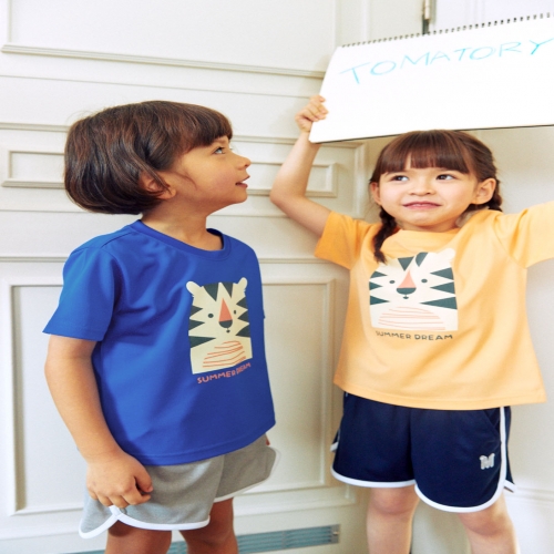 토마토리 타이거 기능성 반팔 티셔츠