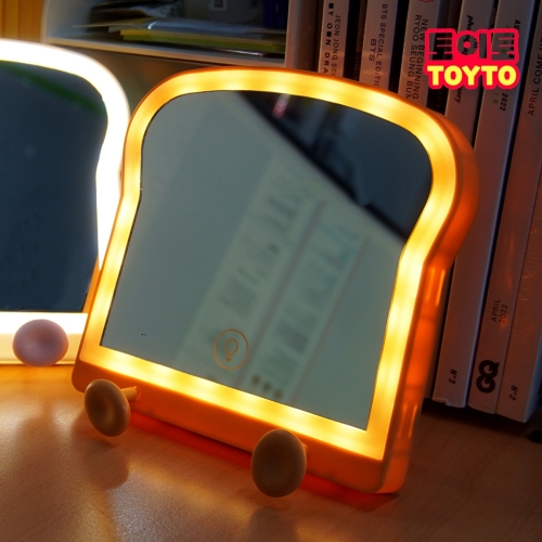 LED 식빵 거울 답례품 생일 단체 선물 무드등 조명 수면등