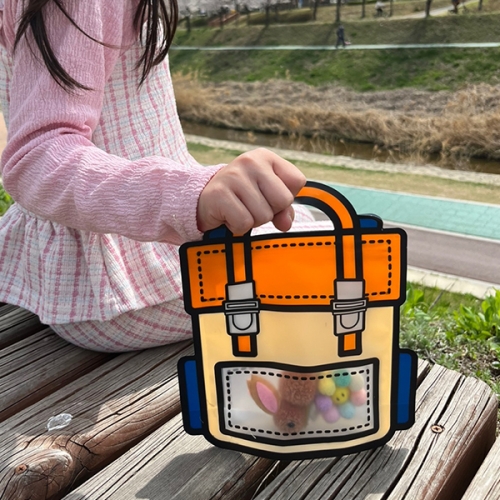 책가방 지퍼백2개(대/소)