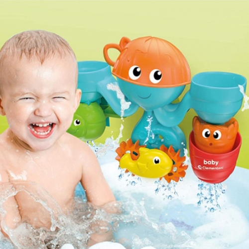 [클레멘토니] 목욕놀이 옥토파크 프렌즈 물놀이 장난감