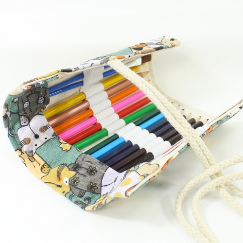 두루마리 색연필 미술도구세트 물감 붓 포함