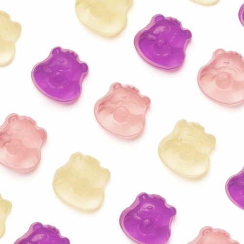 [스낵스] (무설탕) 자일리톨 구미 1P 3종 선택구매 (요구르트/포도/복숭아) 젤리 간식 선물 생일