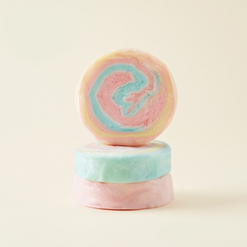 [스낵스] 케어베어 솜사탕 1P 2종 선택구매 (슈가크러쉬/딸기맛) + 띠부실1장 간식 선물 생일