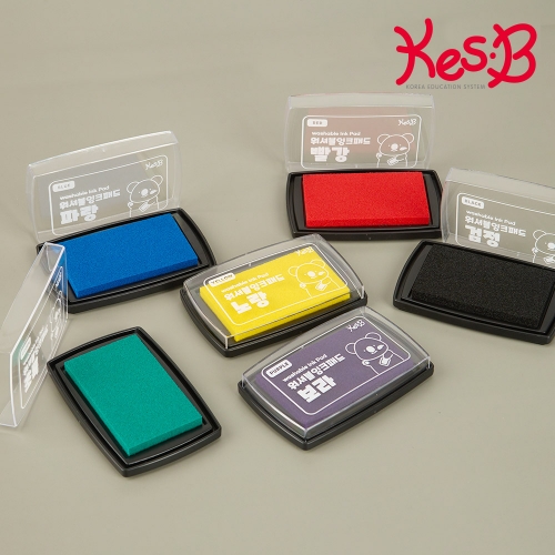 [캐스B]아트스쿨 워셔블잉크패드6색(2541)