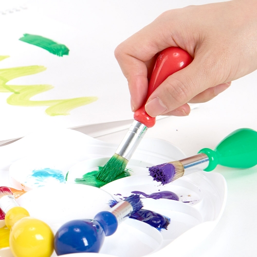 [캐스B]아트스쿨 물방울유아붓4종(2635)