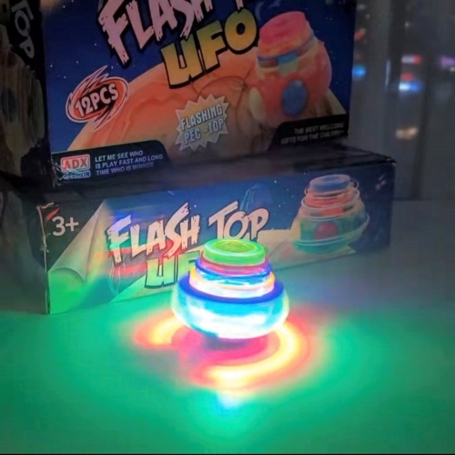 UFO 배틀 야광팽이 1+1 (색상랜덤)