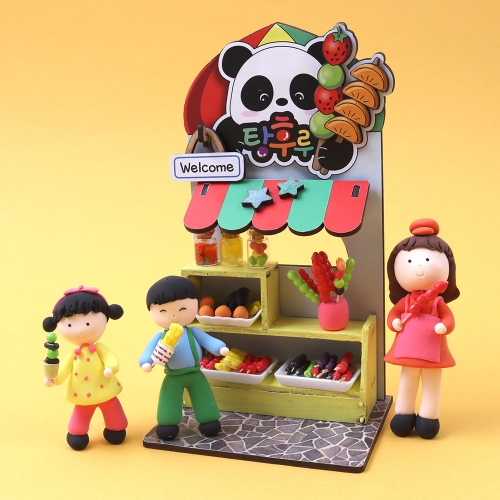 [아이디몬] 우드 DIY 탕후루 가게 만들기 조립 키트