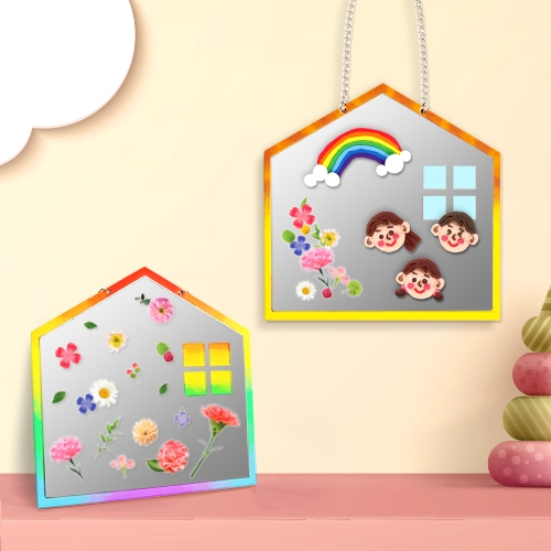 [하하당] 행복한 우리집 거울 아트