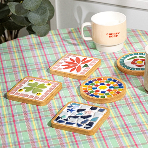 [민화샵] 타일 티코스터 만들기 (5종 택 1)