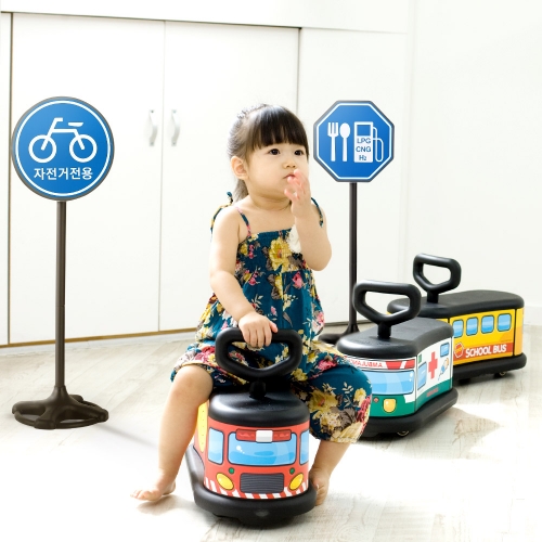 [캐스B]플레이 교통표지판스탠드(2627)