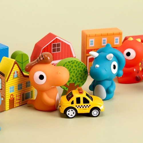 [캐스B]플레이 러버손가락인형공룡(2603)