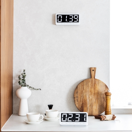 [클래스메이트] 무선 LED 빅 타이머 (충전식 칠판부착 수업용)