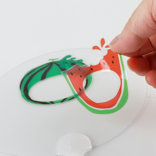 메이크문구 M173 수박부채만들기 표정