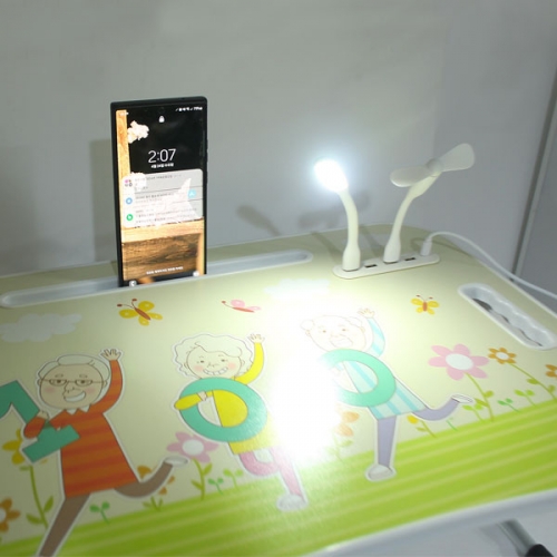 100세건강 USB 접이식 테이블