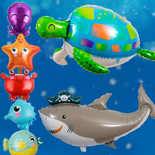 바다동물 풍선(5개)