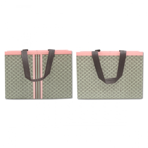 패턴 코팅 부직포 쇼핑백 (10개세트)