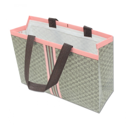 패턴 코팅 부직포 쇼핑백 (10개세트)