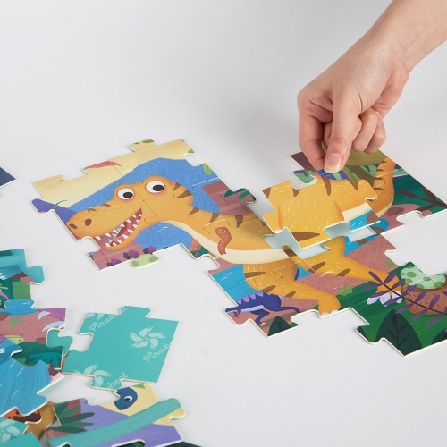 [캐스B]튼튼 퍼즐과포스터공룡시대여행48pcs(2660)