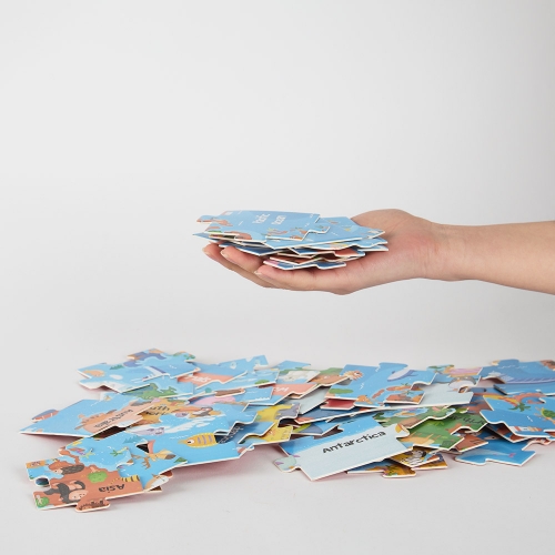 [캐스B]튼튼 퍼즐과포스터세계여행48pcs(2658)