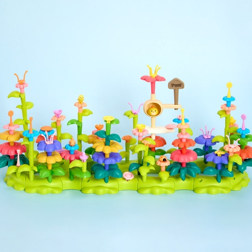 [캐스B]튼튼 크리에듀플라워가든블록137pcs(2655)