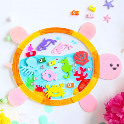 투명 바다거북이 5set