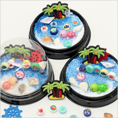 여름 바다 미니어쳐 2인용