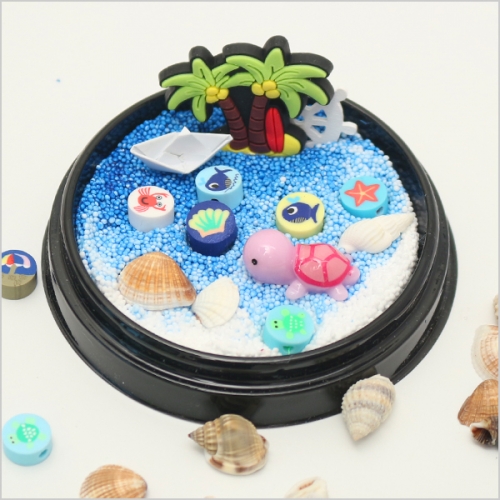 여름 바다 미니어쳐 2인용