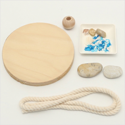 조약돌 물고기 여름바다 꾸미기