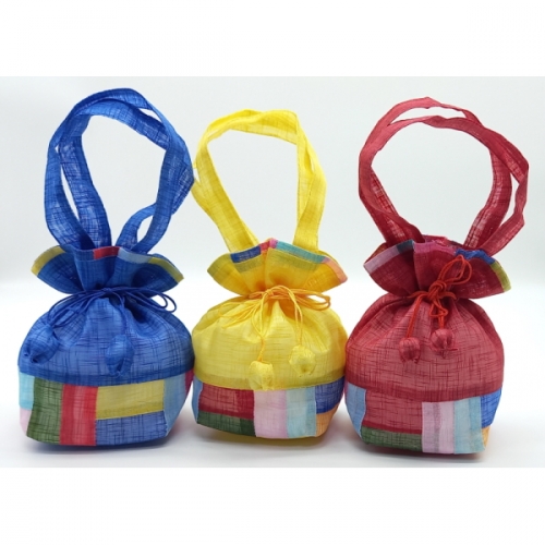 추석 설날 송편포장 가래떡포장 손잡이형 떡주머니 복주머니 / 송편상자/떡상자/떡포장/복주머니