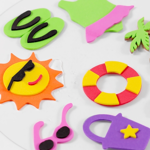 EVA 입체 스티커