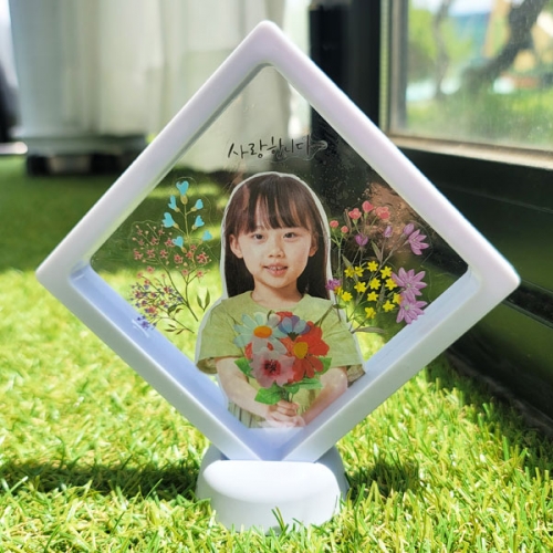 하바리움 액자 투명 스티커 (5인세트)