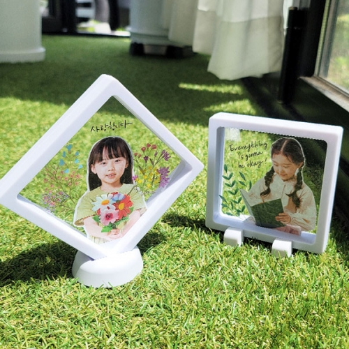 하바리움 액자 투명 스티커 (5인세트)