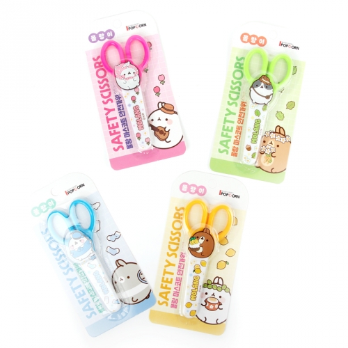 몰랑이 캐릭터 어린이 가위 안전가위 학용품 입학선물 신학기준비물