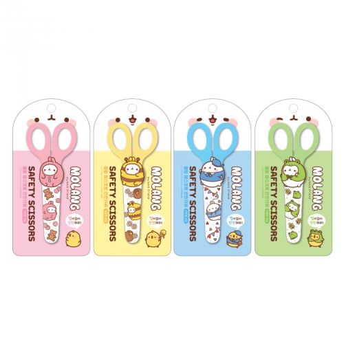 몰랑이 캐릭터 어린이 가위 안전가위 학용품 입학선물 신학기준비물