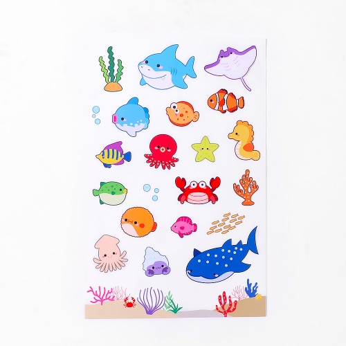 잘라쓰는 여름 스티커