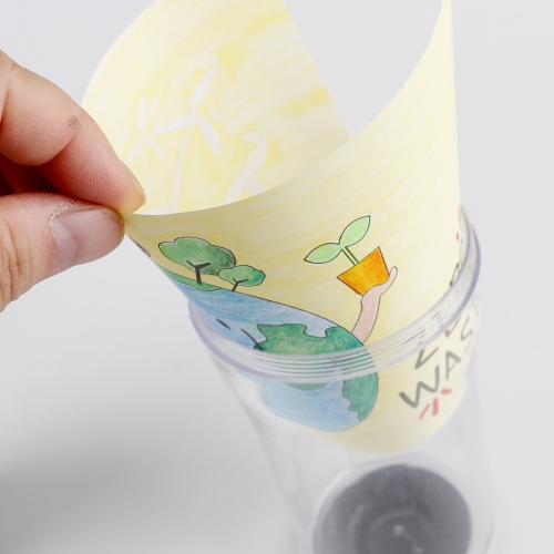 메이크문구 M180 그리기텀블러 지구