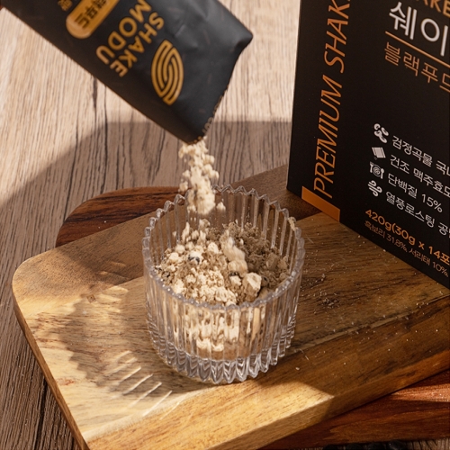 [Maskot Almacen] 국내산 블랙푸드 단백질 쉐이크 - SHAKE MODE