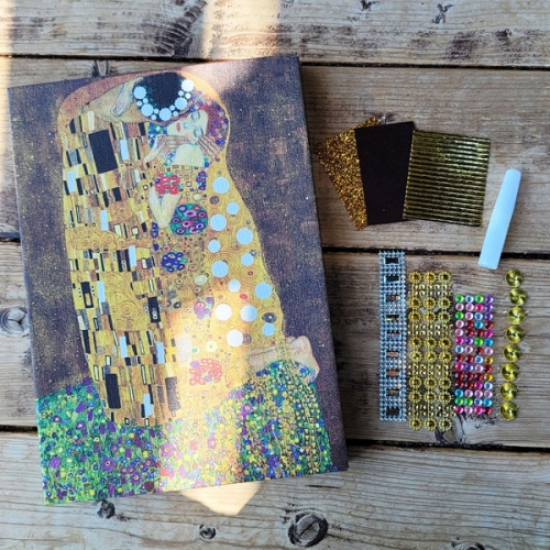 명화액자 클림트 키스