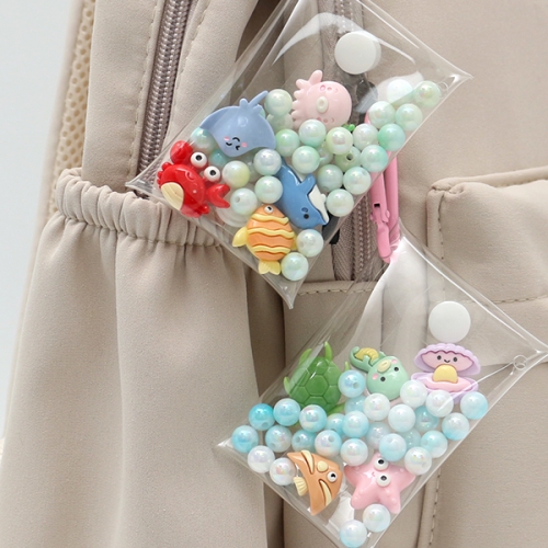 여름바다 미니 파우치 키링