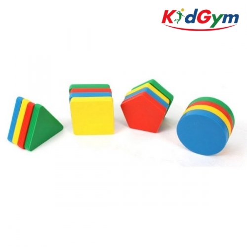[키드짐] 고무도형놀이세트(4종16개입)