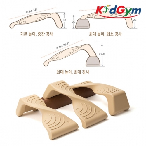 [키드짐] 나선형밸런스균형대